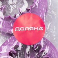 Формы для печенья Доляна &laquo;Цветочки&raquo;, пластик, набор 4 шт, фиолетовые