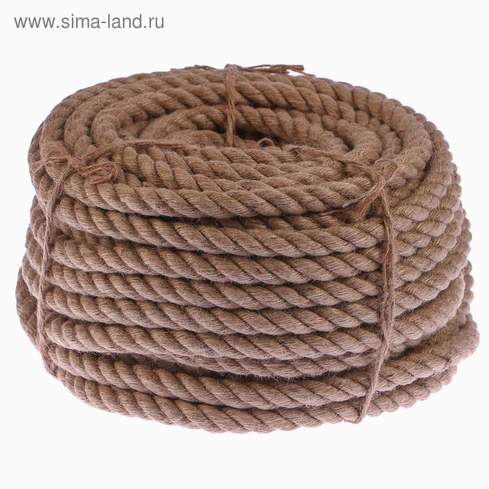Канат джутовый 18 мм (40 м) бухта Канат джутовый 18 мм (40 м) бухта