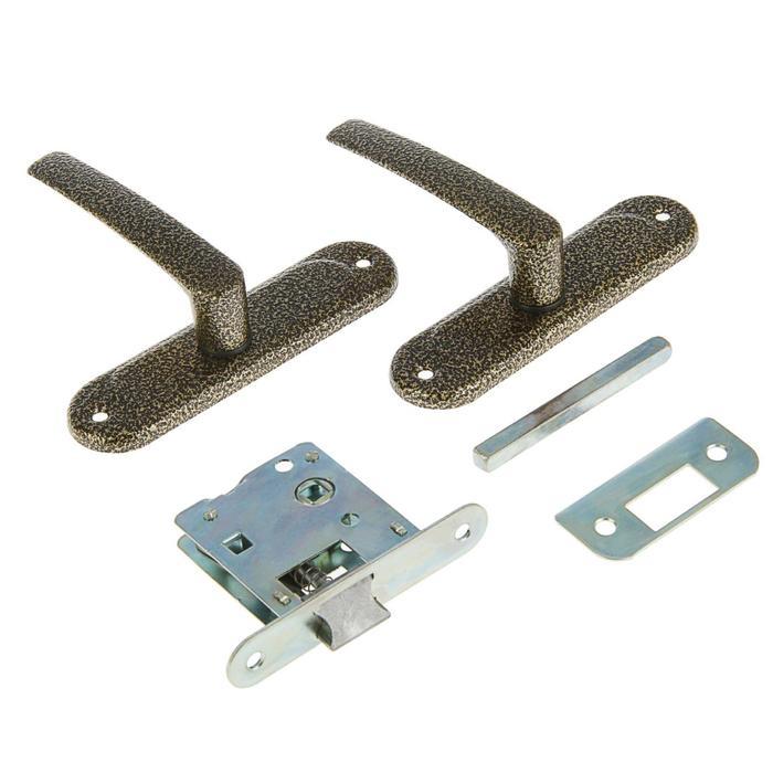 Защелка дверная Защелка дверная "Птимаш" Димитровград ЗЩ1.45, цвет бронза