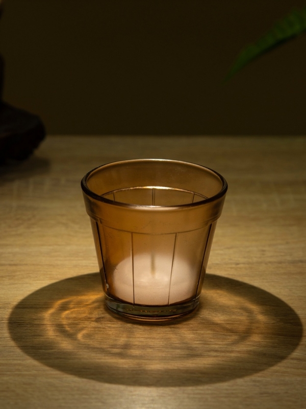 Подсвечник для чайной свечи 6,6х6,6х6см