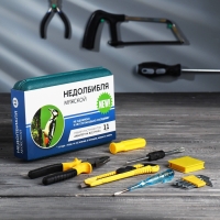 Подарочный набор инструментов в кейсе &laquo;Мастер на все руки&raquo;, 11 предметов