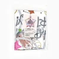 Воздушные шары фольгированные 18" звезда "С днем рождения, металлик" набор 5 штук