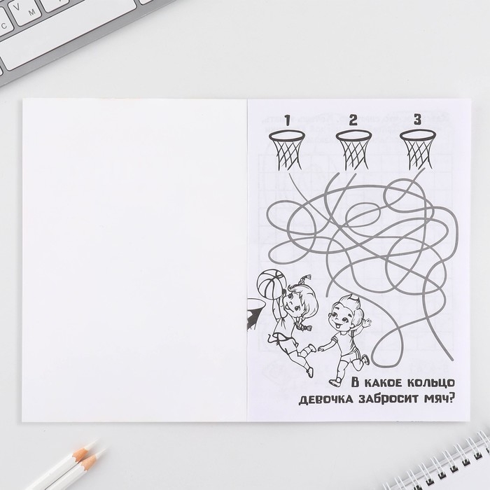 Подарочный набор смешбук А5, 8 листов и восковые мелки &laquo;8 марта: С праздником весны&raquo;