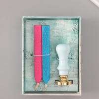 Сургучный набор "Пони" печать, ручка, сургуч 12,5х10х3,6 см