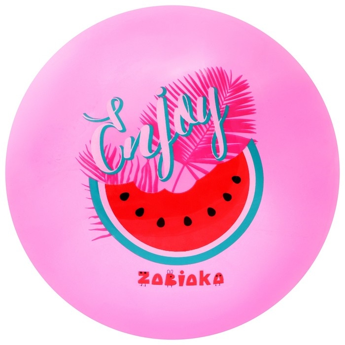 Мяч детский &laquo;Животные&raquo;, d=22 см, 60 г, цвет МИКС