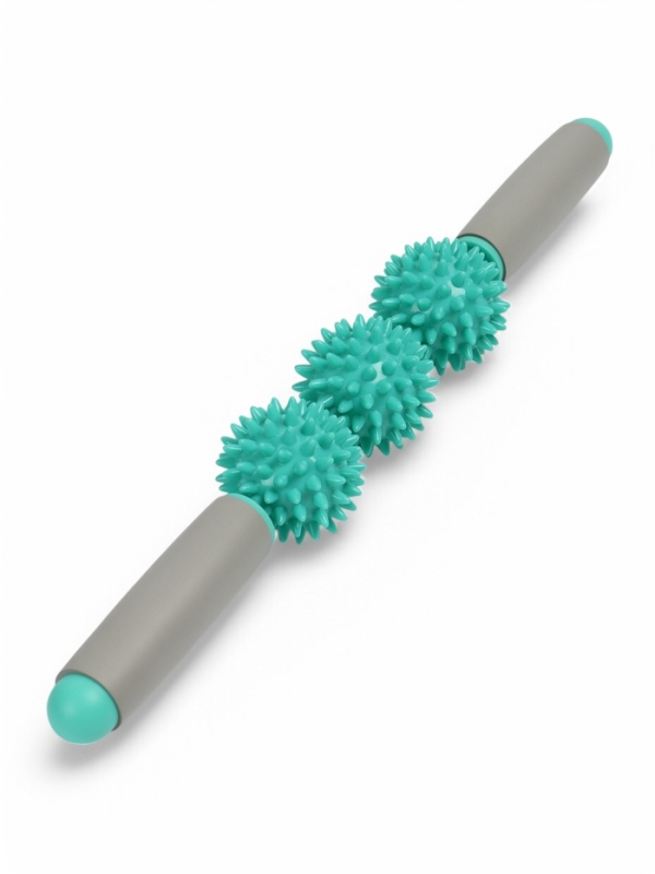 Массажер для тела &laquo;Скалка&raquo; , бирюзовый