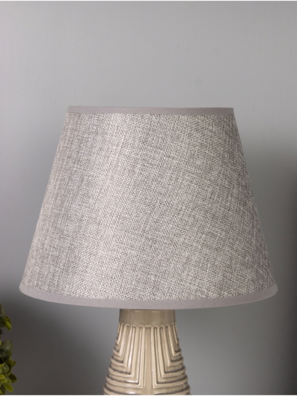 Лампа настольная "Вдохновение" 40Вт Е14 серый 24х24х38см