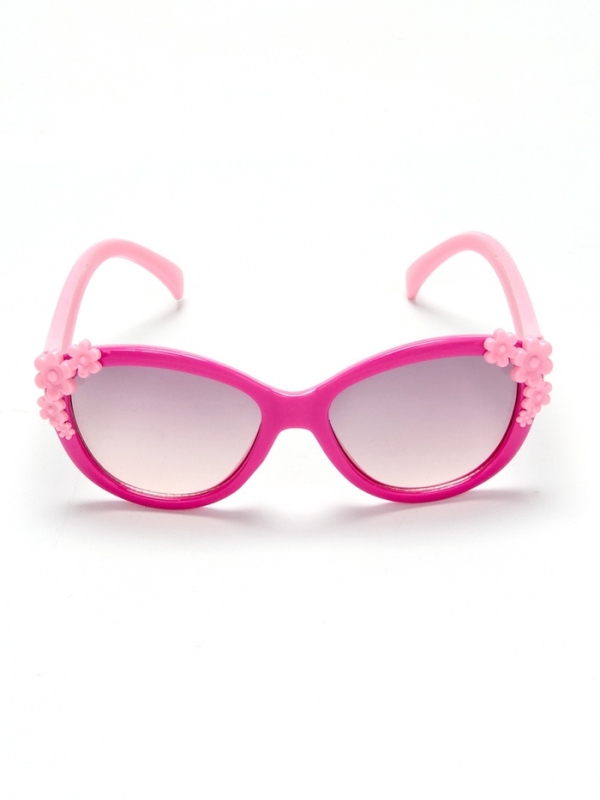 Очки солнцезащитные детские "OneSun", uv 400, 13.3 х 12 х 4 см,  цв фуксия