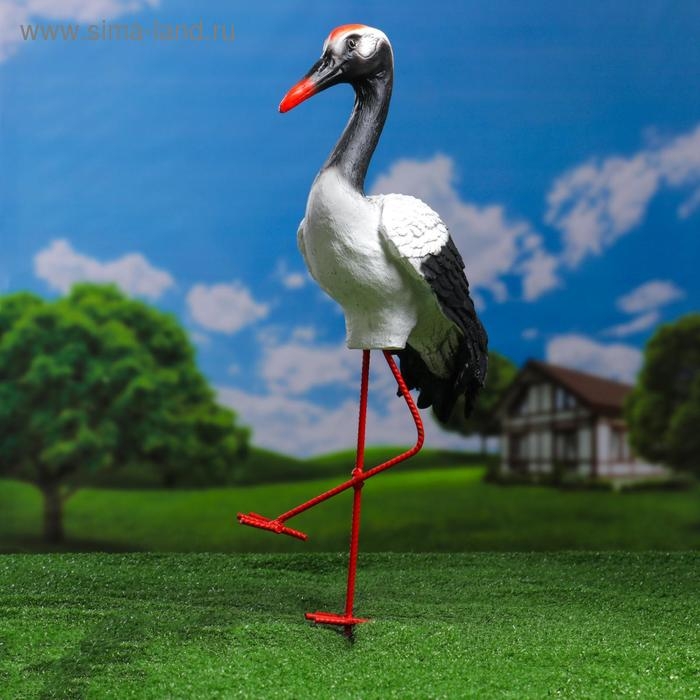 Садовая фигура Садовая фигура "Журавль" 16х40х25см