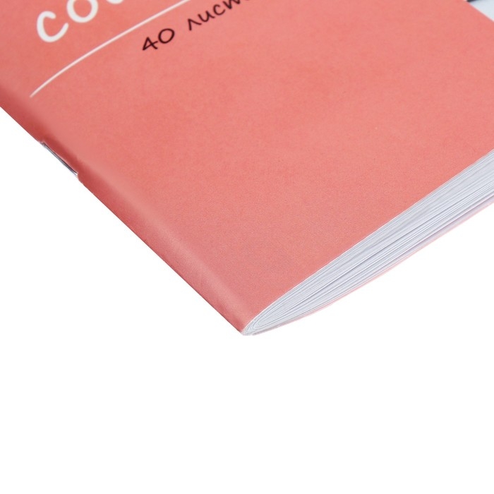Альбом для рисования А4, 40 листов на скрепке "Лисица", обложка мелованная бумага 120 г/м&sup2;, внутренний блок офсет 100 г/м&sup2;