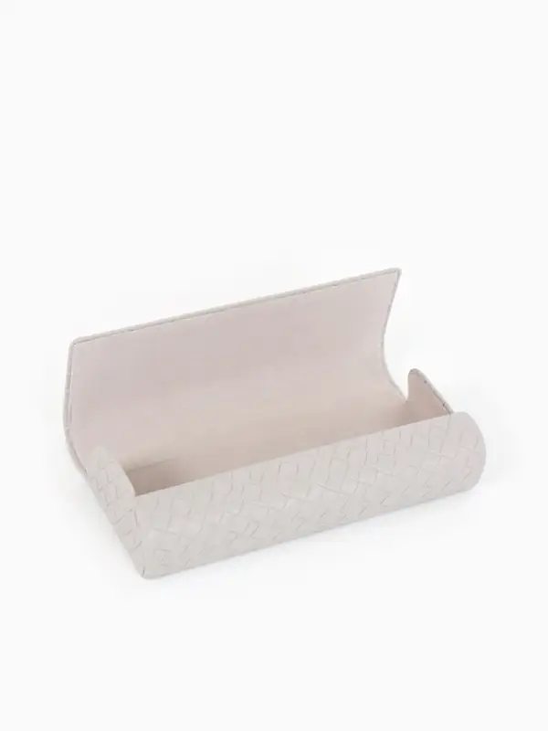 Футляр для очков Июнь2502 15,5*6*3 см, магнит, серый