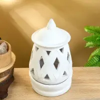 Подсвечник терракота "Фонарь" 16х16х28 см