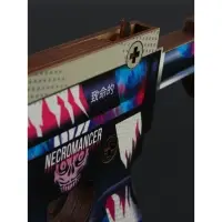 Набор сувенирное оружие &laquo;Некромантика&raquo;, автомат М4А4, пистолет с глушителем, нож-штык, 3 шт