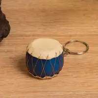 Сувенир брелок "Барабан" махагон, МИКС, 3,5х3,5х3 см