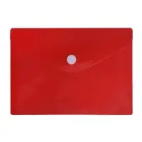 Папка-конверт на кнопке, А6, 180 мкм, Calligrata рифлёная, флуоресцентная, МИКС