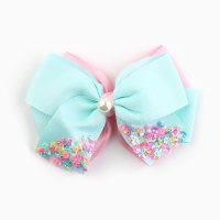 Выпускной. Бант для волос на заколке, 12.5 см, Холодное сердце Выпускной. Бант для волос на заколке, 12.5 см, Холодное сердце