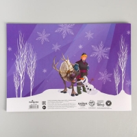 Альбом для рисования А4, 24 листа 100 г/м&sup2;, на скрепке, Холодное сердце