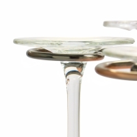 Подставка для бокалов, бронзового цвета, на 6 бокалов Подставка для бокалов, бронзового цвета, на 6 бокалов