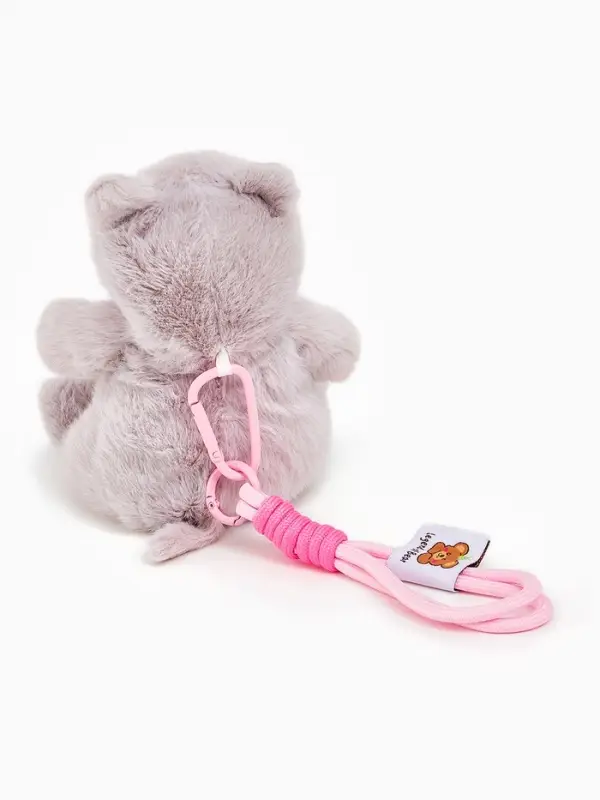 Мягкая игрушка на подвесе "Милый бегемотик", 16 см