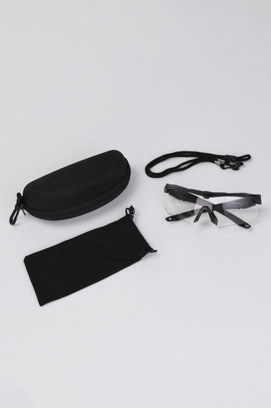 Очки тактические, стрелковые "Storm tactic" линзы - прозрачные