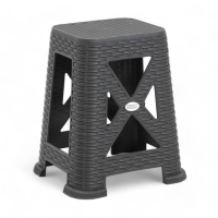 Табурет садовый "Армхи", 35 х 37,5 х 45,5 см, антрацит Табурет садовый "Армхи", 35 х 37,5 х 45,5 см, антрацит