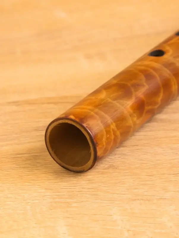 Сувенирный музыкальный инструмент "Флейта" бамбук, цв. коричневый, 40х3х3 см