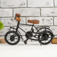 Сувенир "Велосипед" дерево, металл 27х10х16 см