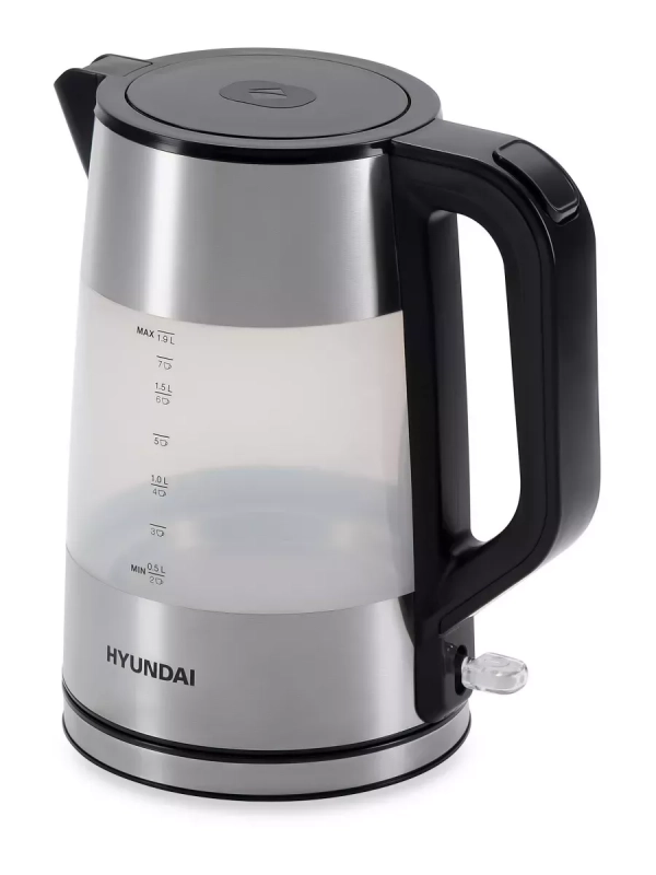 Чайник HYK-P4026 1.9л. 2200Вт черный (пластик)