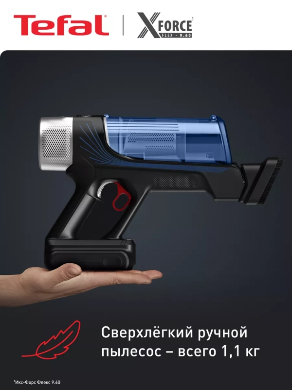 Беспроводной пылесос X-Force Flex 9.60 Aqua TY20C7WO
