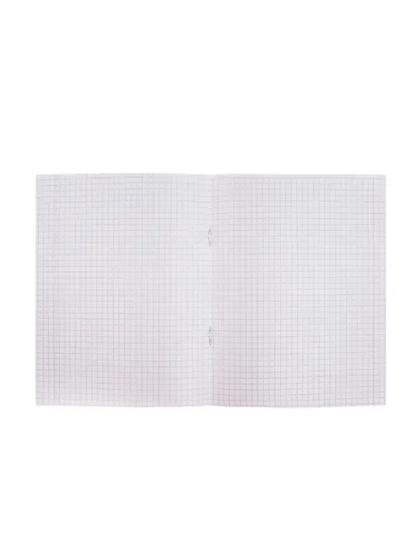 Тетрадь предметная 48 листов в клетку Calligrata, &laquo;Чёрное-белое. Английский язык&raquo;, обложка мелованная, серые листы