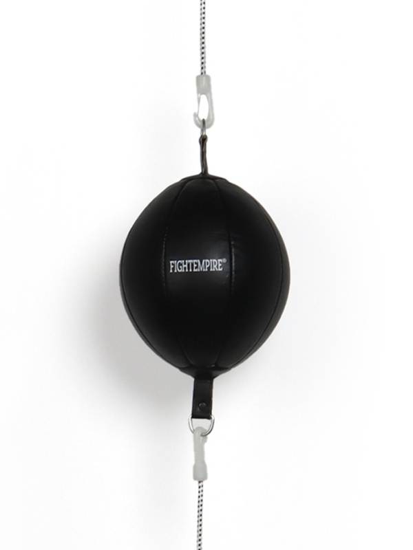 Груша боксёрская пневматическая на растяжках FIGHT EMPIRE, чёрная Груша боксёрская пневматическая на растяжках FIGHT EMPIRE, чёрная