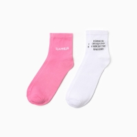 Набор женских носков KAFTAN "Царица" размер 36-40 (23-25 см), 2 пары