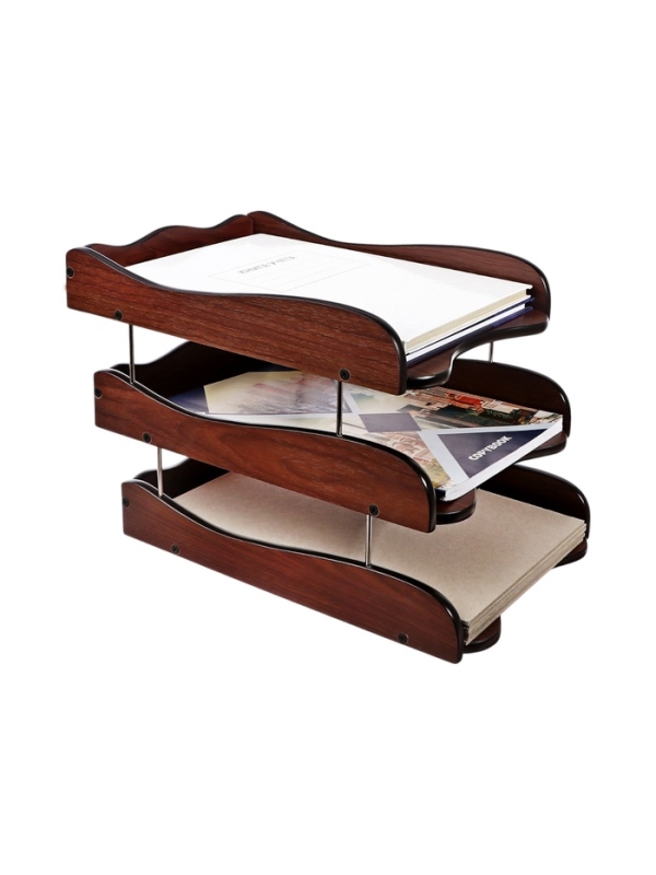 Органайзер 3 секции, для бумаг, 40*24*25 см Органайзер 3 секции, для бумаг, 40*24*25 см