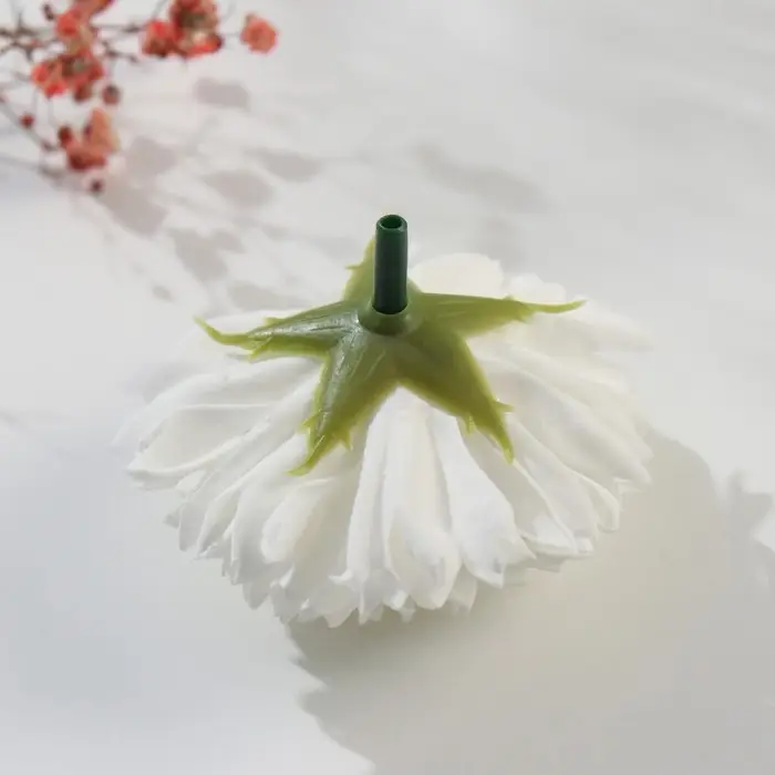 Мыльные лепестки для ванны &laquo;Бутон гвоздики. Белый&raquo;, подарочный, 6&times;6&times;5 см