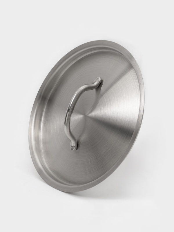 Крышка d=18, нержавеющая сталь, пароотвод, толщина 0,8 мм