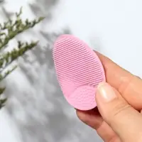 Щётка для умывания &laquo;Овал&raquo; на присоске, 6.3&times;5 см, МИКС