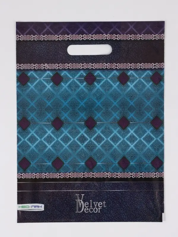 Пакет "Декор, полиэтиленовый с вырубной ручкой 30х40 см, 60 мкм