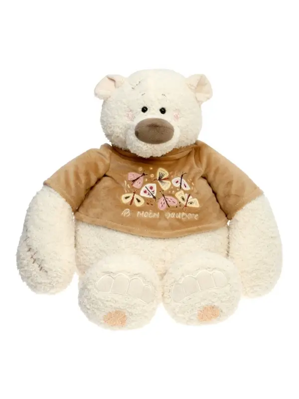 Мягкая игрушка "Медведь Тато в кофейной майке", 37 см ММТато/38/кф