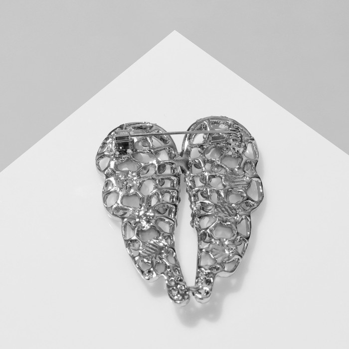 Брошь &laquo;Дыхание весны&raquo;, цветная в серебре