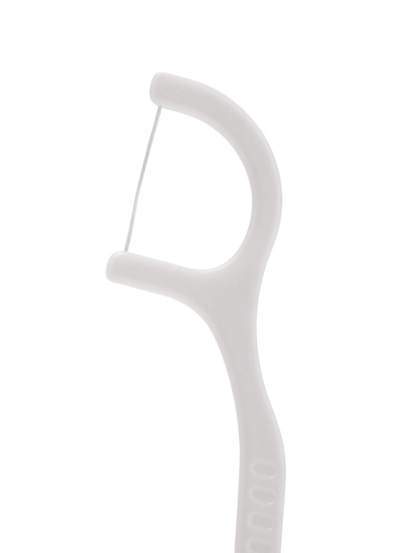 Зубная нить в пластиковом держателе,двойная мята, набор 30 шт