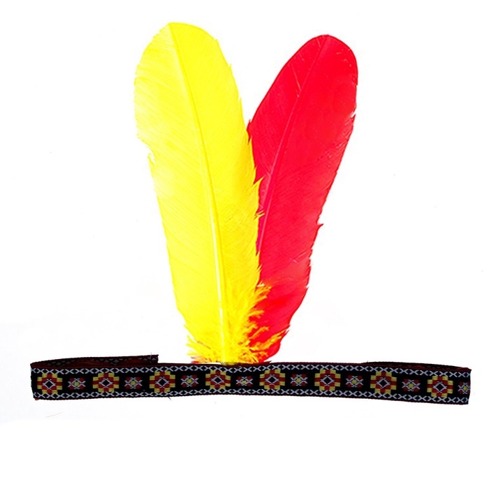 Карнавальная повязка &laquo;Индеец&raquo;, цвета МИКС