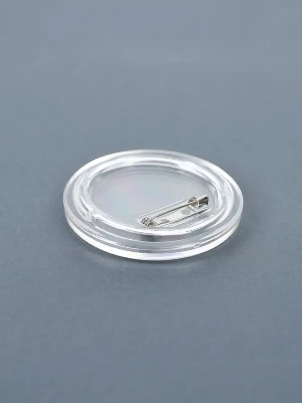 Заготовка акрилового значка, диаметр 5,8 см, набор 10 шт