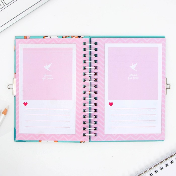 Анкета в твердой обложке на замочке «Корги», А6 40 л Анкета в твердой обложке на замочке «Корги», А6 40 л