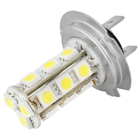 Лампа светодиодная Skyway H7, 12 В, 18 SMD, набор 2 шт, S08201021 Лампа светодиодная Skyway H7, 12 В, 18 SMD, набор 2 шт, S08201021
