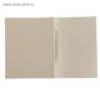 Скоросшиватель картонный, плотность 370 г/м&sup2;, на 200 листов, евро