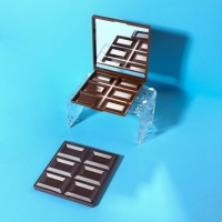 Зеркало складное &laquo;Шоколадное чудо&raquo;, 7,5 &times; 8,5 см, цвет МИКС