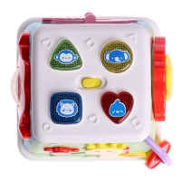 Музыкальная развивающая игрушка &laquo;Бизикубик&raquo;, звуковые и световые эффекты