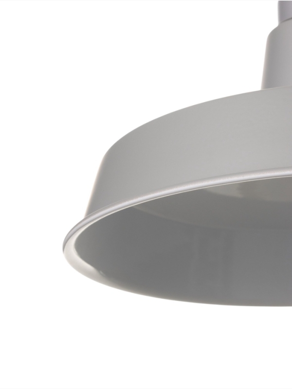 Светильник Ronald 1х40Вт Е27 пр-1м пыльно-серый 36х36х15см