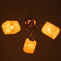 Люстра "Бутон" 3х60вт Е27 Золото Люстра "Бутон" 3х60вт Е27 Золото