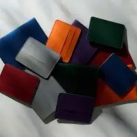 Чехол для карточек Shall Simple, серый